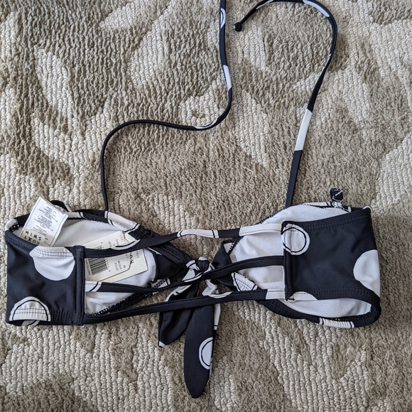 Roxy junior knotted bandeau bikini top - Picture 4 of 5